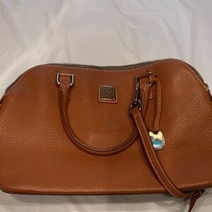 Dooney & Bourke Brown Leather Satchel